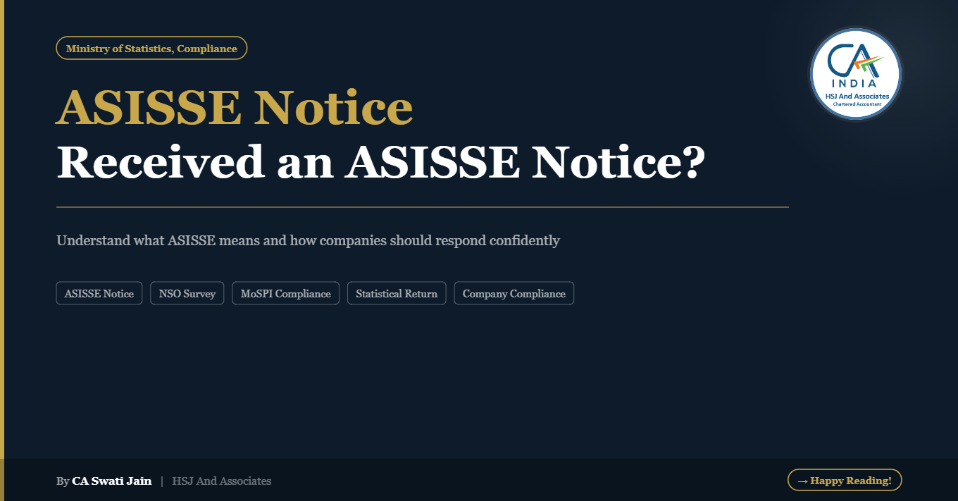 Received an ASISSE Notice? Don't Panic – Here's What Companies Need to Know